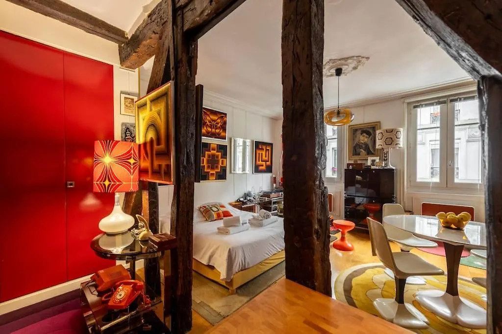 Lombards - Cozy In The Heart Of Place Du Chatelet. Apartament Paryż